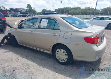 2009 Toyota Corolla Le из США, поврежденный, VIN 1NXBU40E19Z011848
